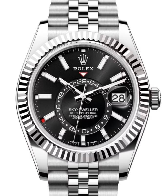 Rolex Sky-Dweller 42 mm 336934BSJ Steel/White Gold Luminous