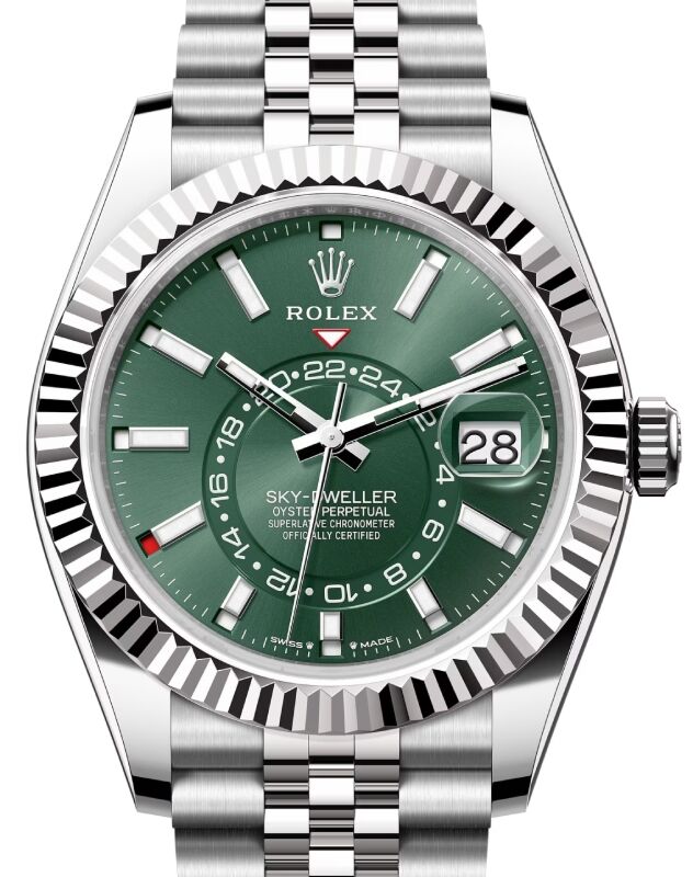 Rolex Sky-Dweller 42 mm 336934MGSJ Steel/White Gold Luminous