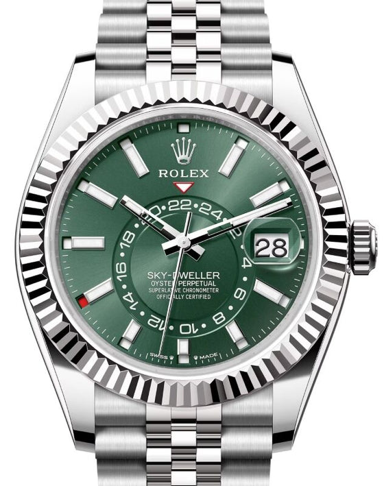 Rolex Sky-Dweller 42 mm 336934MGSJ Steel/White Gold Luminous