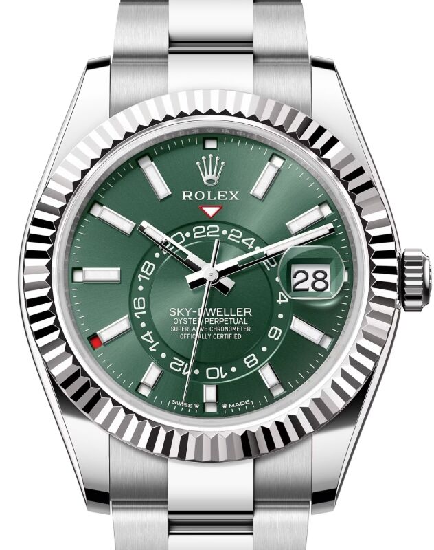 Rolex Sky-Dweller 42 mm 336934MGSO Steel/White Gold Luminous