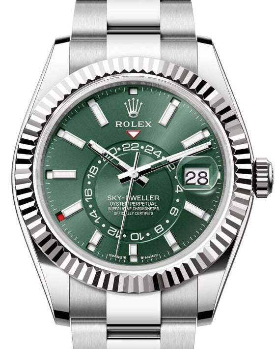 Rolex Sky-Dweller 42 mm 336934MGSO Steel/White Gold Luminous