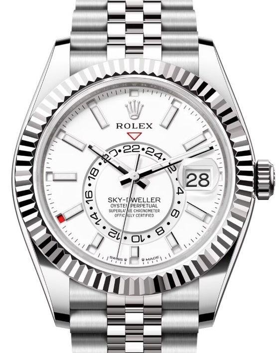 Rolex Sky-Dweller 42 mm 336934WSJ Steel/White Gold Luminous