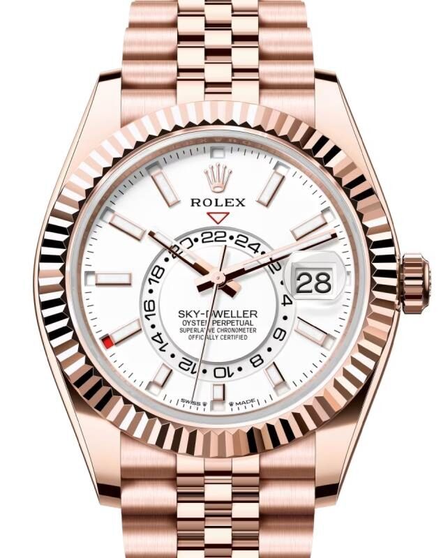 Rolex Sky-Dweller 42 mm 336935WSJ Rose Gold Luminous
