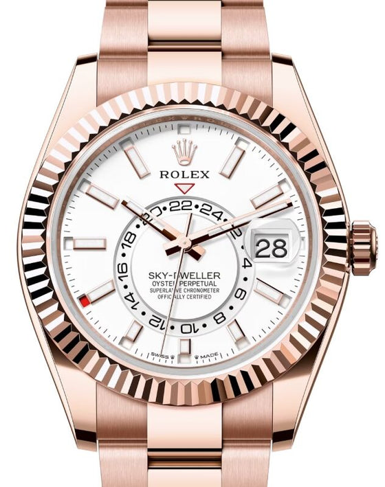Rolex Sky-Dweller 42 mm 336935WSO Rose Gold Luminous