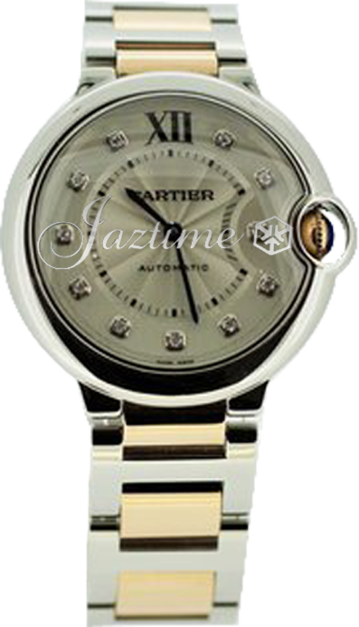 CARTIER WE902031 BALLON BLUE DE 36mm PINK GOLD STEEL BRAND NEW