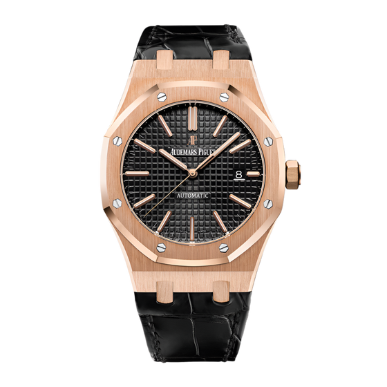 Audemars Piguet Royal Oak 41 mm 15400ORBLK Rose Gold Black