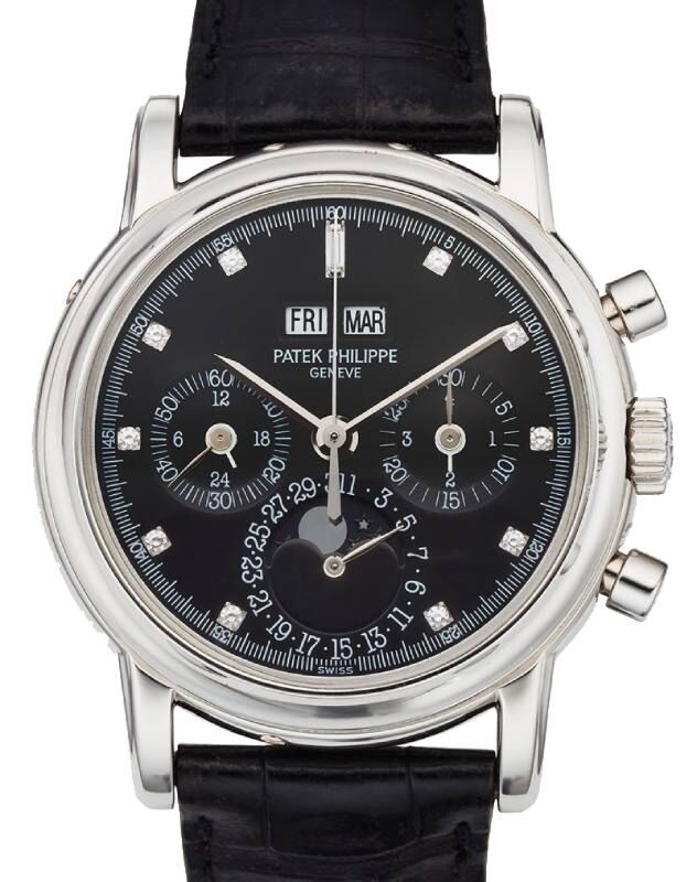 Patek Philippe Chronograph 36 mm 3970EP-019 Platinum Silver