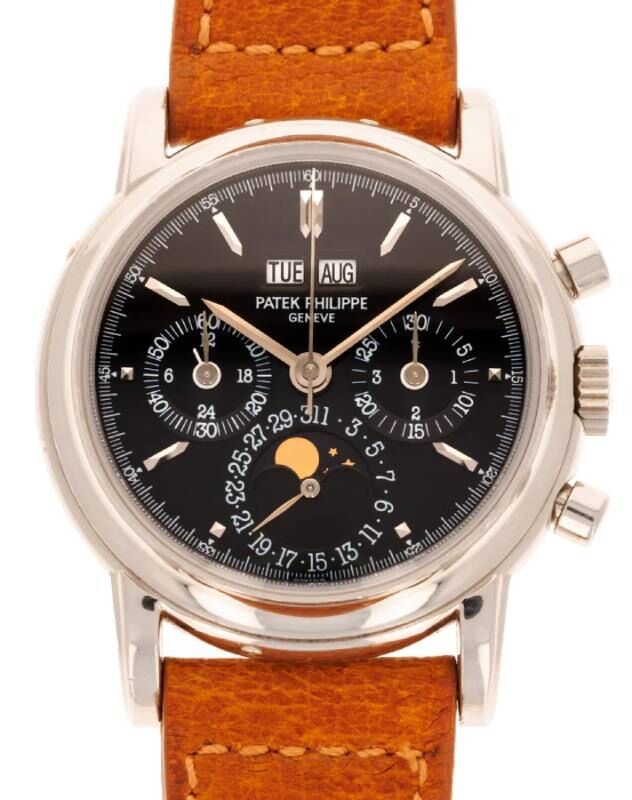 Patek Philippe Chronograph 36 mm 3970E White Gold Black