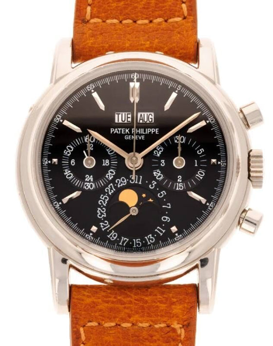 Patek Philippe Chronograph 36 mm 3970E White Gold Black