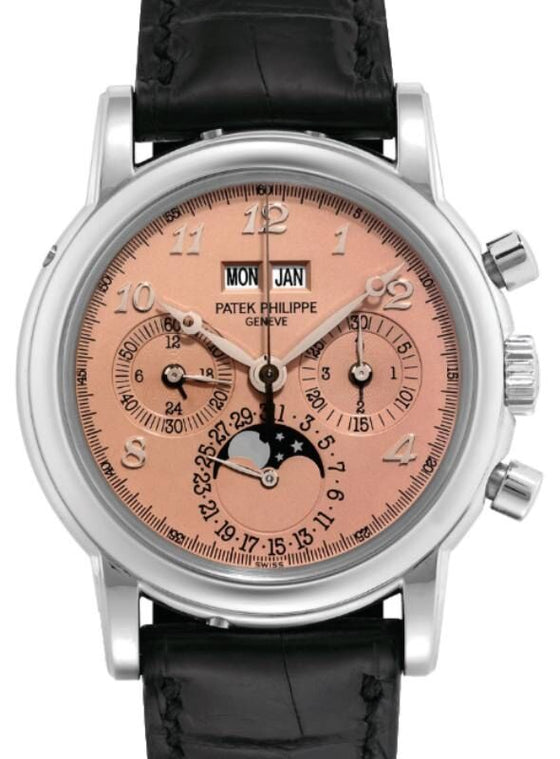 Patek Philippe Chronograph 36 mm 3970P Platinum Salmon