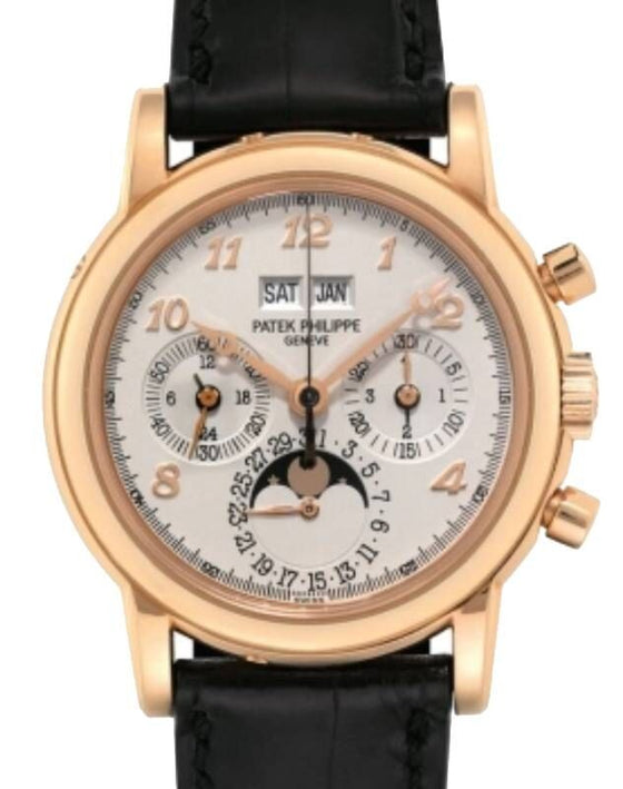 Patek Philippe Chronograph 36 mm 3970R Rose Gold Silver