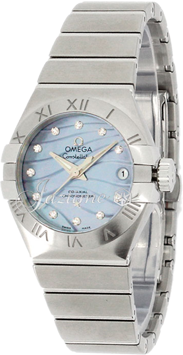OMEGA 123.10.27.20.57.001 CONSTELLATION CO-AXIAL 27mm STEEL - BRAND NEW