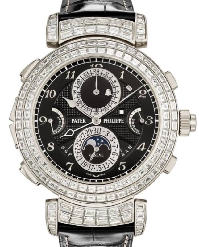 Patek Philippe Grand Complications 49 mm 6300/400G-001 White Gold Black