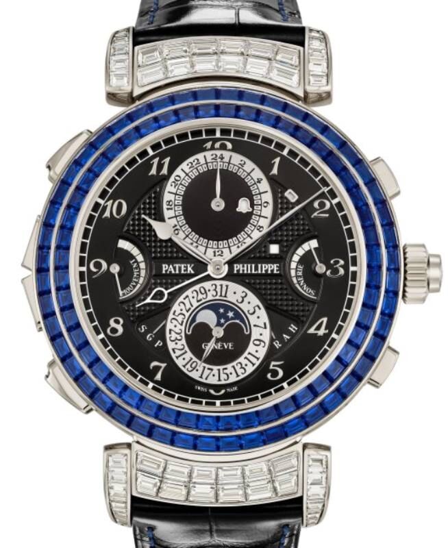 Patek Philippe Grand Complications 49 mm 6300/401G-001 White Gold Black