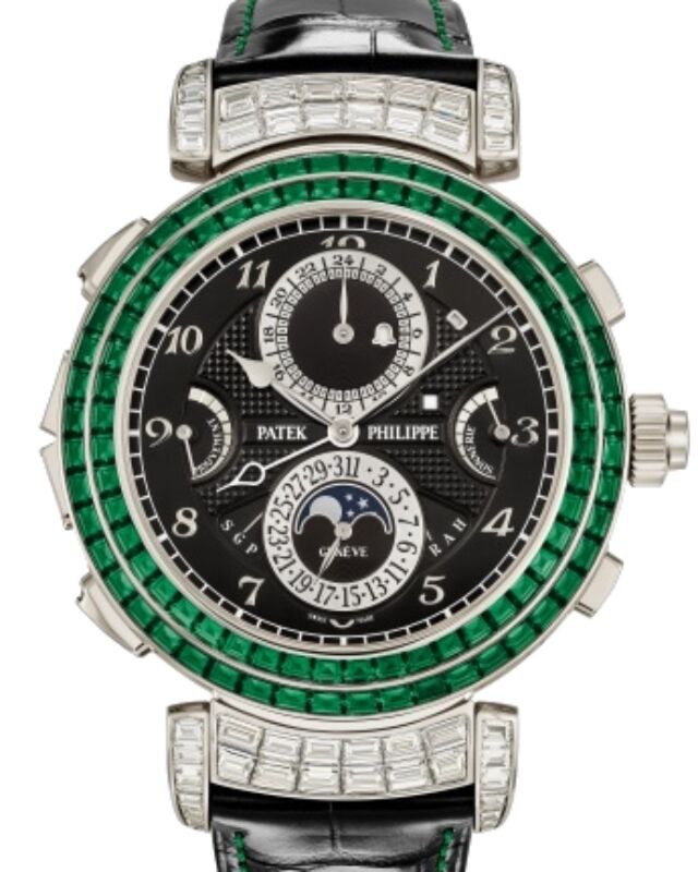 Patek Philippe Grand Complications 49 mm 6300/403G-001 White Gold Black