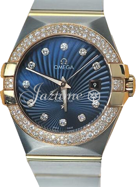 OMEGA 123.25.31.20.53.001 CONSTELLATION CO-AXIAL 31mm STEEL AND RED GOLD BRAND - BRAND NEW