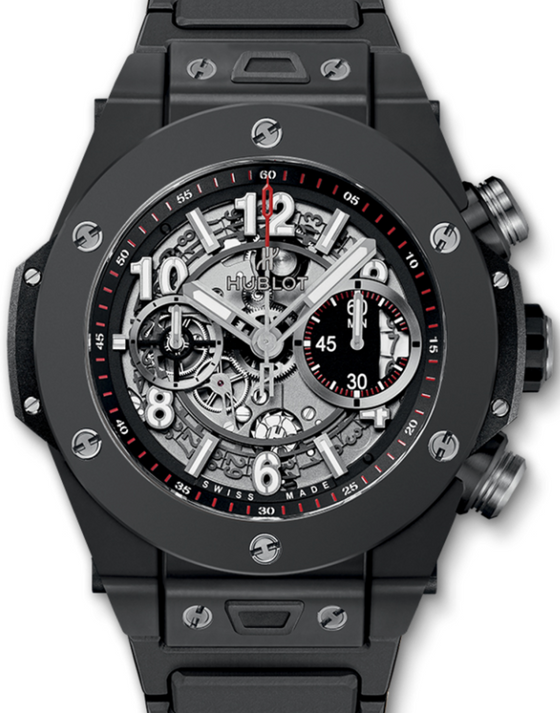 Hublot Big Bang Unico 411.CI.1170.CI Skeleton Arabic Black Ceramic Case 45mm BRAND NEW