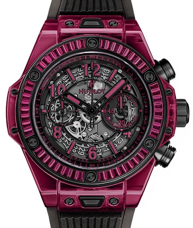 Hublot Big Bang Unico Red Sapphire Baguettes 45mm 411.JR.4901.RT.1902
