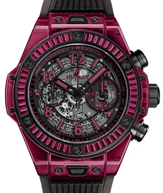 Hublot Big Bang Unico Red Sapphire Baguettes 45mm 411.JR.4901.RT.1902