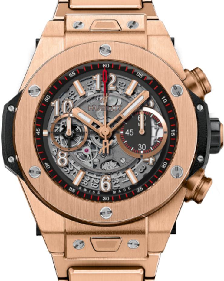 Hublot Big Bang Unico 411.OX.1180.OX Skeleton Arabic Rose Gold Case 45mm BRAND NEW