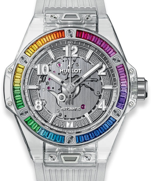 Hublot Classic Fusion 511.CM.1770.RX Black Magic Automatic 45mm Black Ceramic Rubber