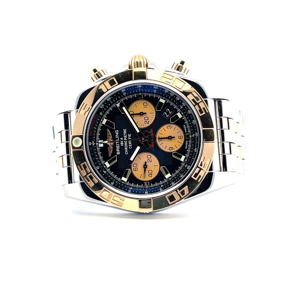 BREITLING CB011012|B968|375C CHRONOMAT 44MM STAINLESS STEEL GOLD BRAND NEW