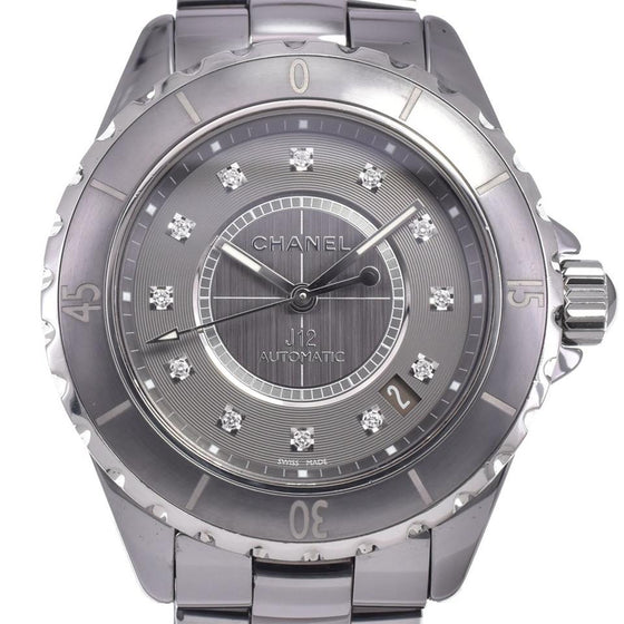 Chanel J12 Chromatic Titanium H3242 Automatic Diamonds 38mm Gray Ceramic BRAND NEW