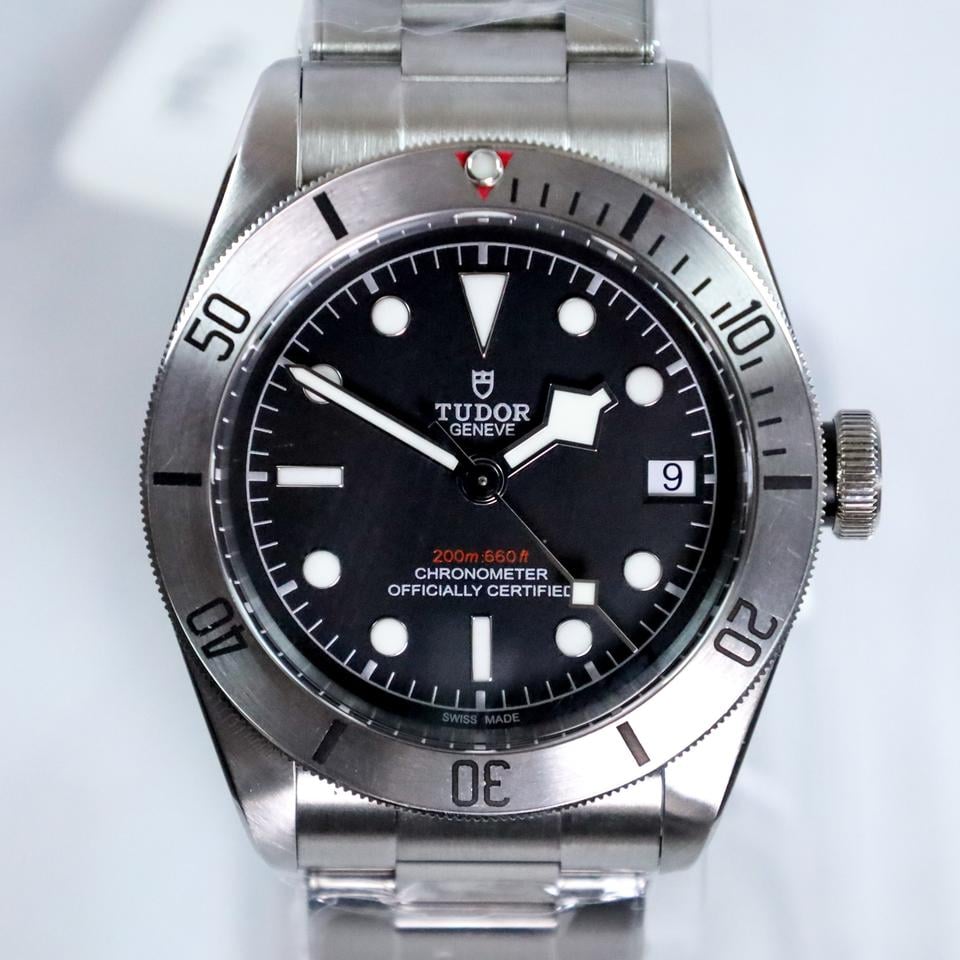 Tudor Heritage Black Bay 79730 Stainless Steel Black Luminous Dial & Steel Bracelet - PRE-OWNED