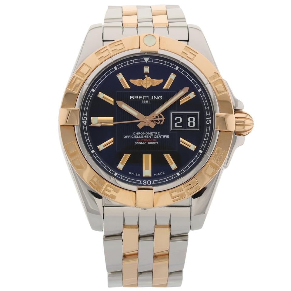 BREITLING C49350L2|BA09|366C GALACTIC 41 41mm STAINLESS STEEL AND GOLD BRAND NEW