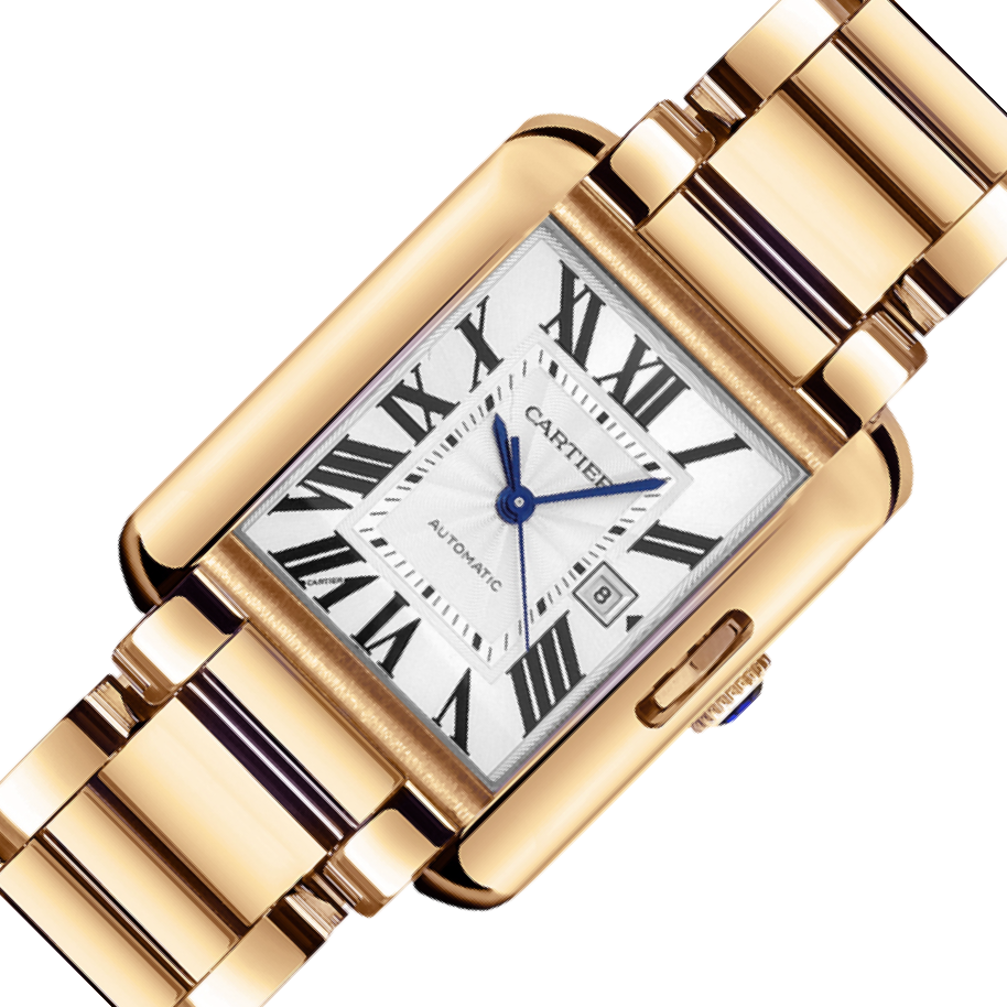 CARTIER W5310005 TANK ANGLAISE 18k PINK GOLD BRAND NEW