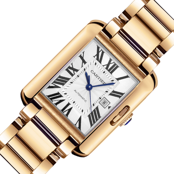 CARTIER W5310005 TANK ANGLAISE 18k PINK GOLD BRAND NEW