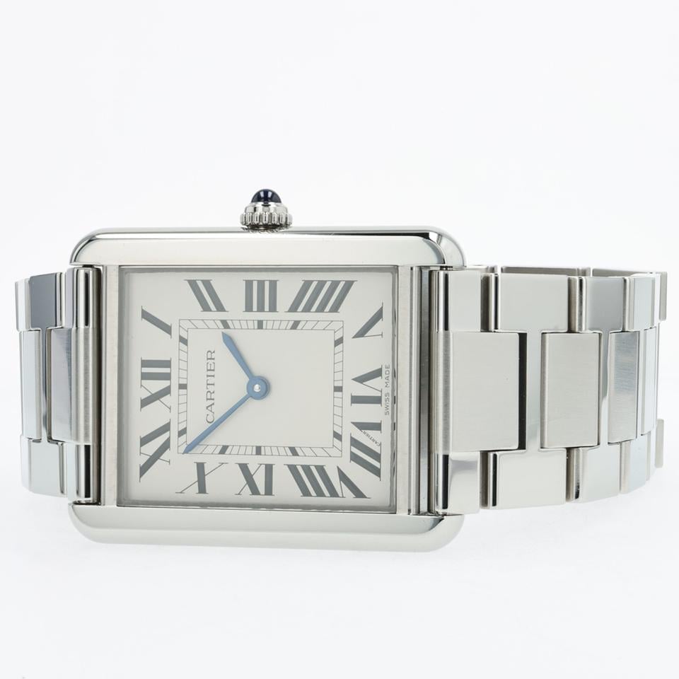 CARTIER W5200014 TANK SOLO STAINLESS STEEL BRAND NEW