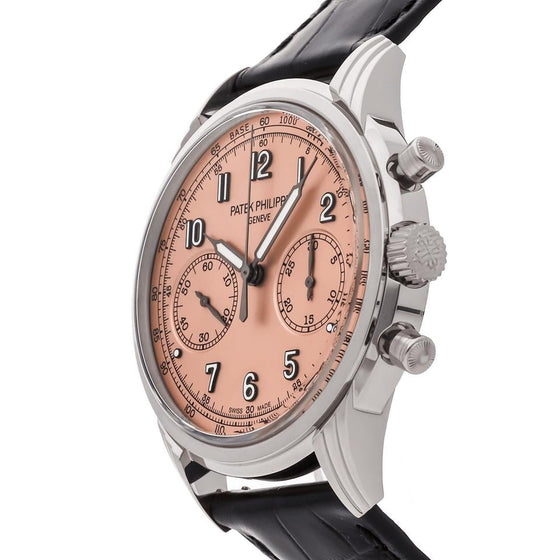 Patek Philippe Complications Chronograph White Gold Rose-Gilt Opaline Salmon Dial 5172G-010 - BRAND NEW