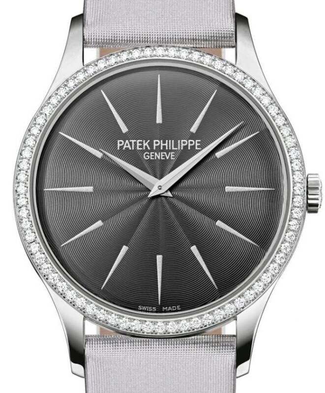 Patek Philippe Calatrava 33 mm 4897G-010 White Gold Grey