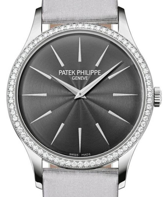 Patek Philippe Calatrava 33 mm 4897G-010 White Gold Grey
