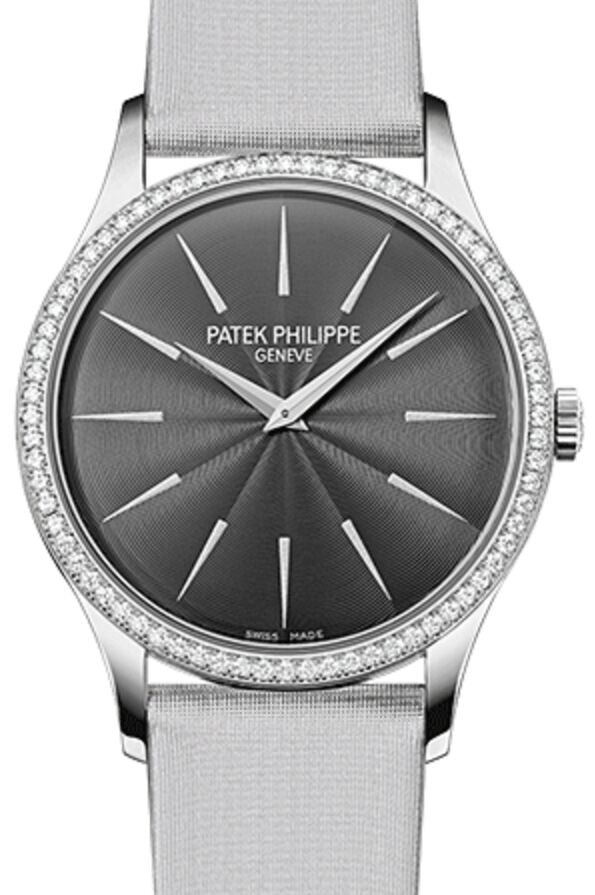 Patek Philippe Calatrava 33 mm 4897G010 White Gold/Diamonds Slate