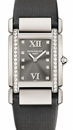 Patek Philippe Submariner 40 mm 4920G-001 bnib White Gold/Diamonds Grey