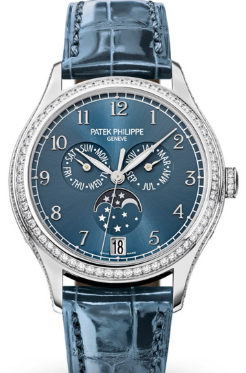 Patek Philippe Complications 38 mm 4947G-001 White Gold Blue