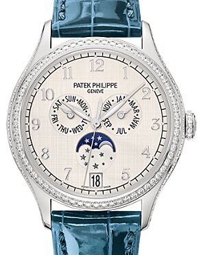 Patek Philippe Complications 38 mm 4947G-010 White Gold Silver