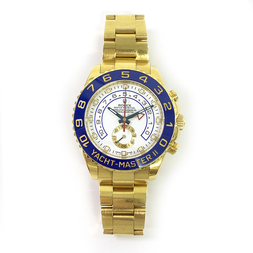Rolex Yacht-Master II 44 mm 116688MH Yellow Gold Luminous