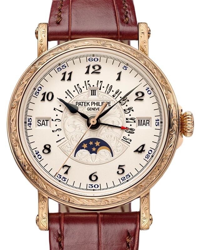 Patek Philippe Grand Complications 38 mm 5160/500R-001 Rose Gold Silver