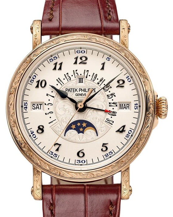 Patek Philippe Grand Complications 38 mm 5160/500R-001 Rose Gold Silver