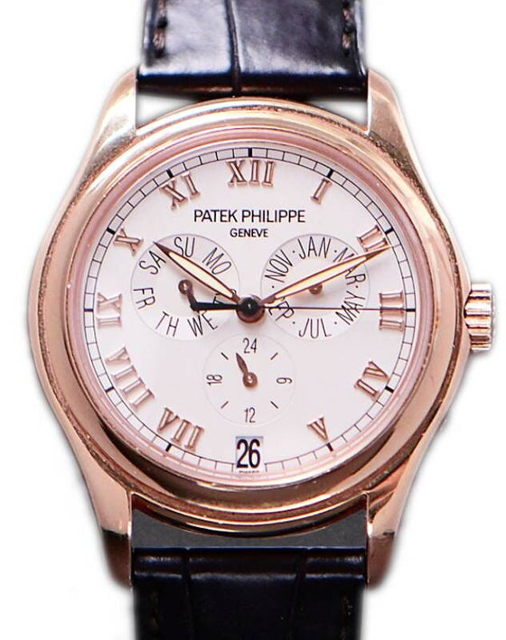 Patek Philippe Complications 37 mm 5035R-001 Rose Gold Cream