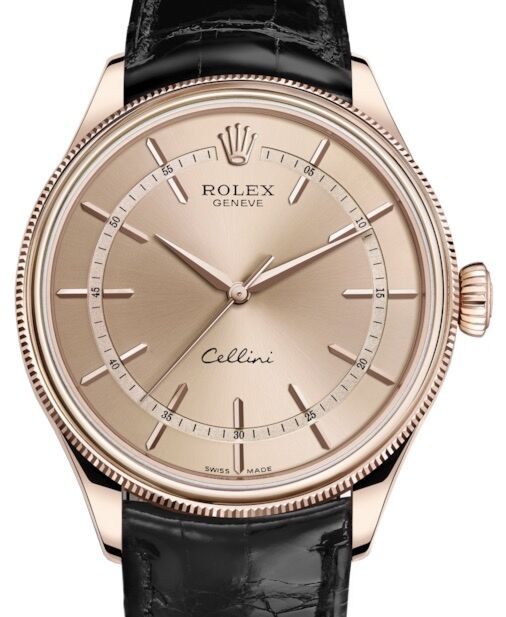 Rolex Cellini Time 39 mm 50505-0013 Rose Gold Pink