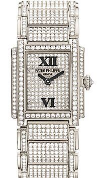 Patek Philippe Submariner 40 mm 4909/50G-001 bnib White Gold/Diamonds Diamond Pave