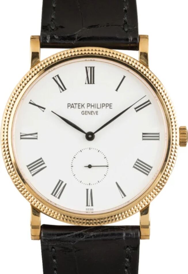 Patek Philippe Calatrava 36 mm 5119J-001 Yellow Gold White