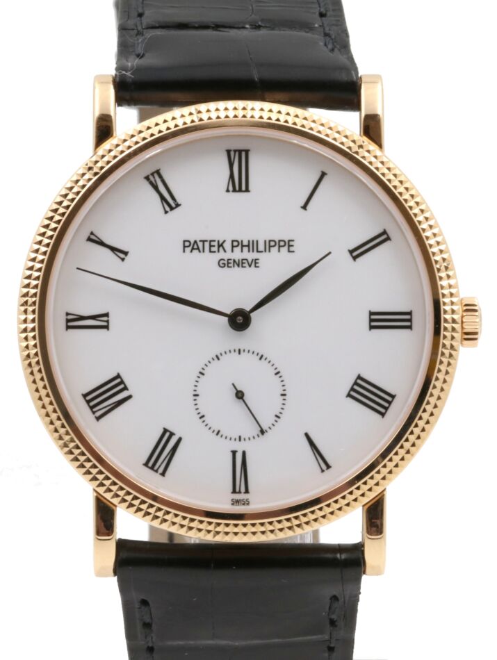 Patek Philippe Calatrava 36 mm 5119R-001 Rose Gold White