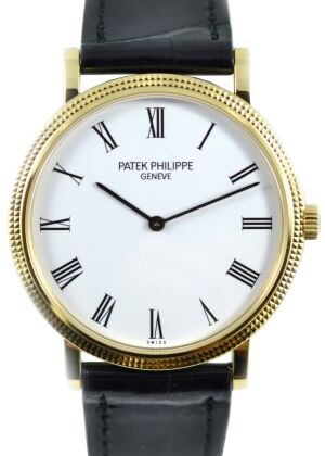 Patek Philippe Calatrava 35 mm 5120J-001 bnib Yellow Gold White