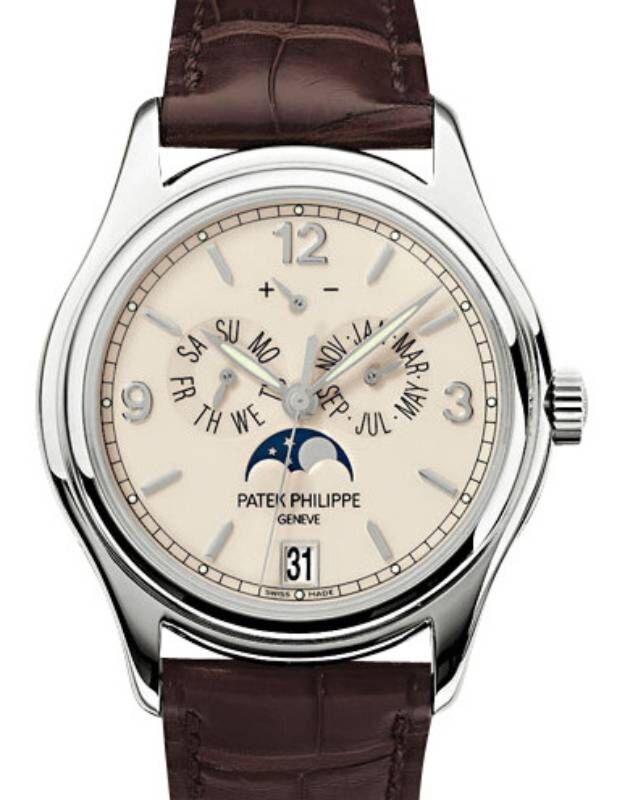 Patek Philippe Complications 39 mm 5146G-001 White Gold Ivory / Cream