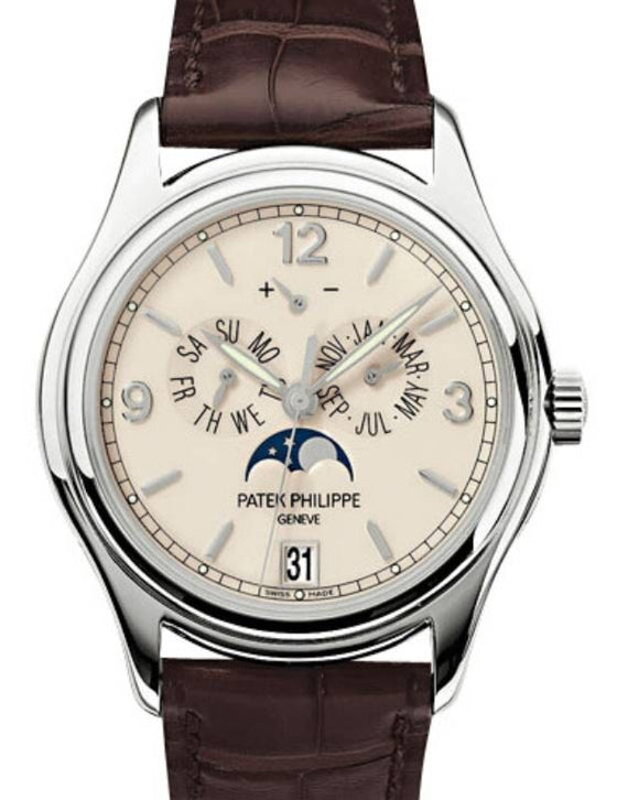 Patek Philippe Complications 39 mm 5146G-001 White Gold Ivory / Cream